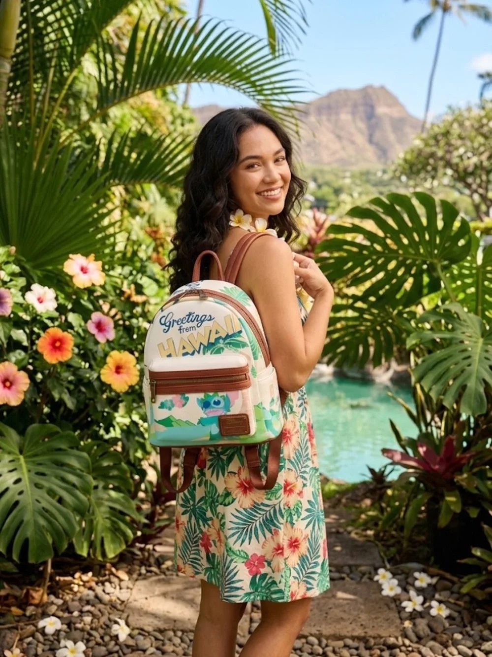 Loungefly Disney Lilo & Stitch Travel Postcard Mini Backpack - BoxLunch Exclusiv